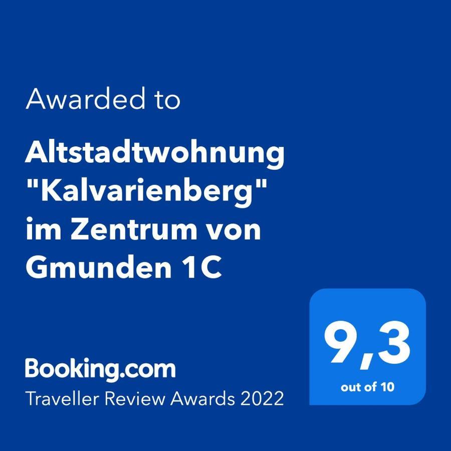 Altstadtwohnungen "Kalvarienberg 1C" & "Traunsee 3C" Im Zentrum Von Gmunden Kültér fotó